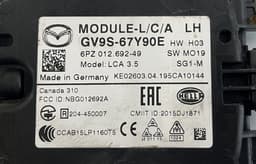 MAZDA GV9S67Y90E BLIND SPOT radar sensor MAZDA 6 (GJ, GL) (2012-2020) — thumbnail 3