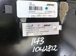 MERCEDES-BENZ A2308200189 Audio amplifier MERCEDES-BENZ SL-CLASS (R230) (2001-2012) — thumbnail 4