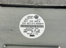 AUDI 4E0910466B Audio amplifier AUDI A8 (4E) (2002-2010) — thumbnail 4