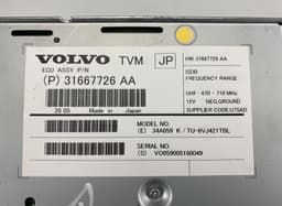 VOLVO 31667726AA 31667726 31667729AA 31667729 34A059K TU-6VJ421TBL TU6VJ421TBL VO059005180049 Amplifier / receiver / car phone, other VOLVO S60 II / V60 I (2010-2018) — thumbnail 3