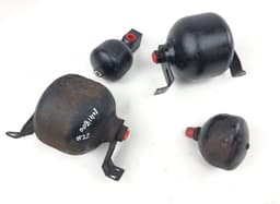 MERCEDES-BENZ A2203270115 A2203270215 A2203200415 Air spring Load Accumulator Front left MERCEDES-BENZ S-CLASS Coupe (C215) (1999-2006) — thumbnail 1