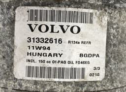 VOLVO AC / aircon Compressor VOLVO S60 II / V60 I (2010-2018) — thumbnail 4
