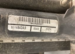 JEEP 55116842AB 83403 55116928AA 55116927AA Radiator set JEEP COMMANDER (XK) (2005-2010) — thumbnail 3