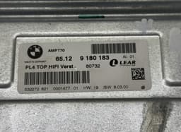 BMW 65129180183 9180183 Audio amplifier BMW X5 (E70) (2007-2013) — thumbnail 3