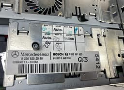 MERCEDES-BENZ 7612001523 8618001514 Radio MERCEDES-BENZ SL-CLASS (R230) (2001-2012) — thumbnail 3