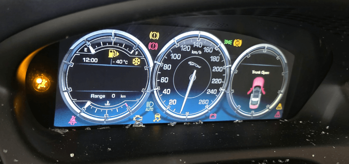 C2D20607 Instrument Cluster JAGUAR XJ (X351) (2009-2019)