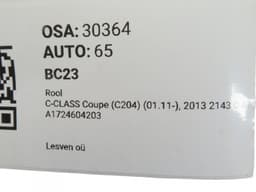 MERCEDES-BENZ A1724604203 A17246042039E38 Steering Wheel MERCEDES-BENZ C-CLASS (W204) (2007-2013) — thumbnail 6