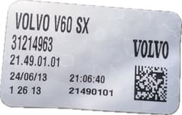 VOLVO 31214963 Tail light left VOLVO S60 II / V60 I (2010-2018) — thumbnail 5