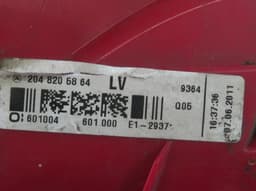 MERCEDES-BENZ A2048205884 A2049060503 Tail light, right MERCEDES-BENZ C-CLASS (W204) (2007-2013) — thumbnail 6