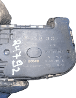 MERCEDES-BENZ 2731410325 0280750182 Throttle body MERCEDES-BENZ S-CLASS (W221) (2005-2013) — thumbnail 4