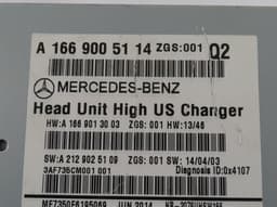 MERCEDES-BENZ A1669005114 Radio MERCEDES-BENZ GL-CLASS (X166) (2012-2019) — thumbnail 7