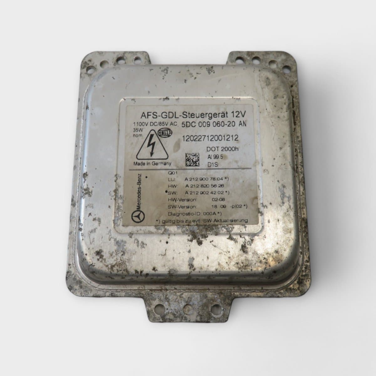 MERCEDES-BENZ A2129007804 Xenon control unit right MERCEDES-BENZ E-CLASS Coupe (C207) (2009-2016)