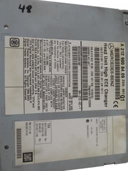 MERCEDES-BENZ A2129008409 A2129004412 A2129004612 Radio MERCEDES-BENZ E-CLASS (W212) (2009-2016) — thumbnail 7