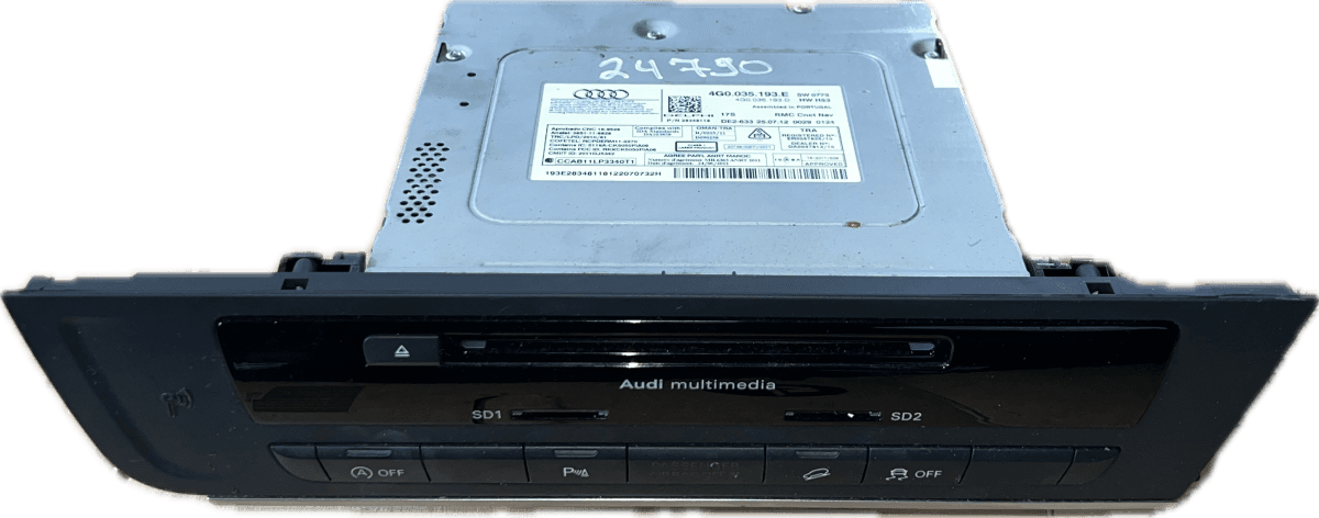 AUDI 4G0035193E 4G0035193D Radio AUDI A6 / A6 ALLROAD (C7, 4G) (2010-2018)
