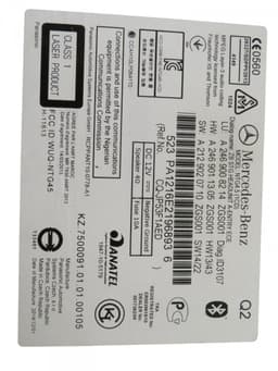 MERCEDES-BENZ A2469008214 A2469000516 Radio MERCEDES-BENZ A-CLASS (W176) (2012-2018) — thumbnail 5