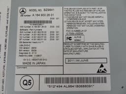 MERCEDES-BENZ A1649002601 A1649007301 Radio MERCEDES-BENZ GL-CLASS (X164) (2006-2012) — thumbnail 6