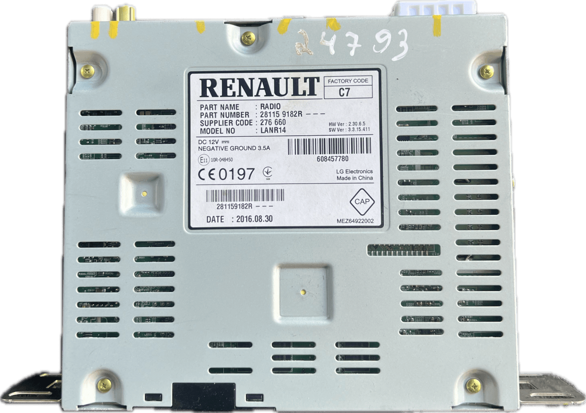 281159182R Radio RENAULT MEGANE IV (B9A/M) (2015-)