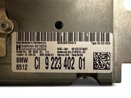 BMW 922340201 168449 990000584 0908160086 6582920644402 6582920644 920644 9210411 65129223402 9223402 Radio BMW 5 GRAN TURISMO (F07) (2009-2017) — thumbnail 3