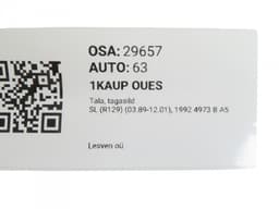 MERCEDES-BENZ A1293501508 Rear axle Beam MERCEDES-BENZ SL-CLASS (R129) (1989-2001) — thumbnail 10