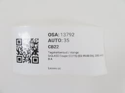 MERCEDES-BENZ A2158850425 Rear bumper MERCEDES-BENZ S-CLASS Coupe (C215) (1999-2006) — thumbnail 1