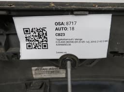 MERCEDES-BENZ A2048850238 A2048805940 Rear bumper MERCEDES-BENZ C-CLASS (W204) (2007-2013) — thumbnail 9
