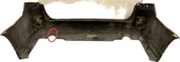 SUBARU Rear bumper SUBARU LEGACY V / Outback (2009-2014) — thumbnail 3