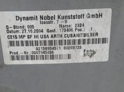 MERCEDES-BENZ A2158850125 2158850125 A2108201775 2108201775 Rear bumper MERCEDES-BENZ S-CLASS Coupe (C215) (1999-2006) — thumbnail 3