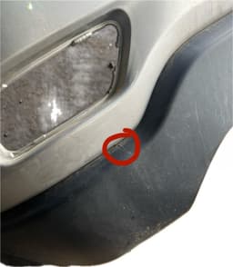 JEEP 68078314AB 68078314AC Rear bumper JEEP GRAND CHEROKEE IV (WK, WK2) (2010-2021) — thumbnail 8