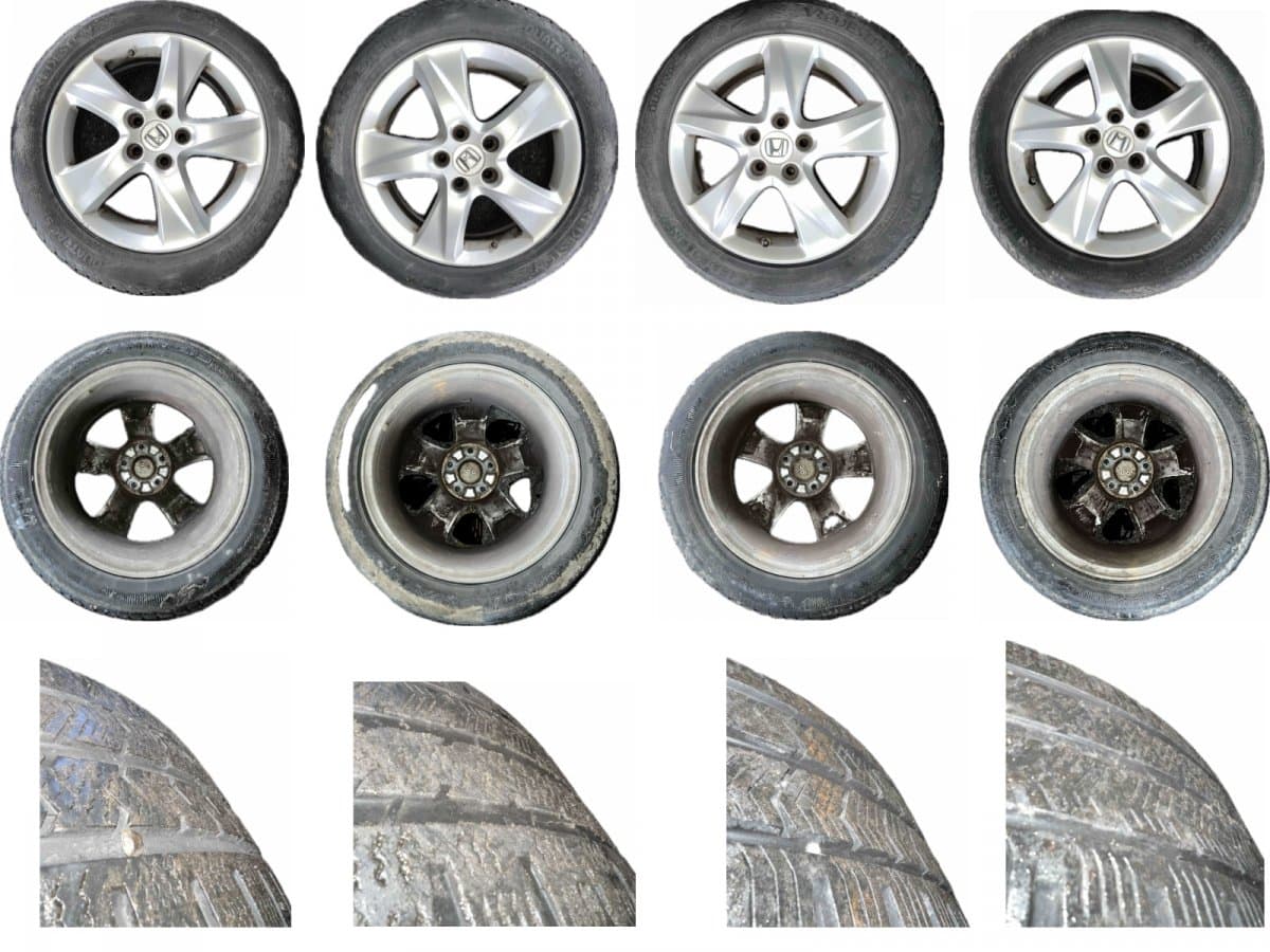 HONDA Rim set With Tyres 4 pcs HONDA ACCORD VIII (CP, CU) (2007-2015)