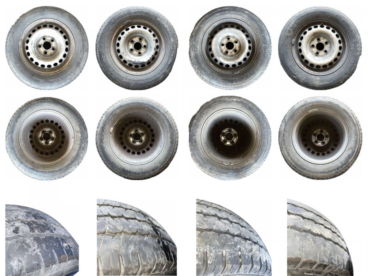 VW Rim set With Tyres 4 pcs VW TRANSPORTER T5 / MULTIVAN (7H, 7E, 7J) (2003-2015)