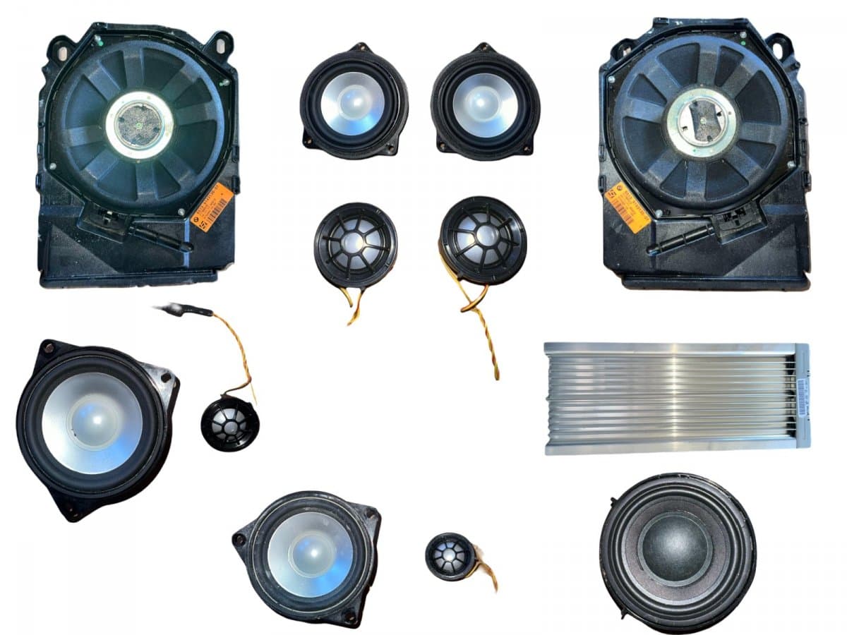 BMW 6513914313601 6513914313501 6513915112703 6513921791001 6513914313601 6513914312101 6513921790901 6512921808601 65152990900803 65129218086 Set of loudspeakers BMW X1 (E84) (2009-2015)