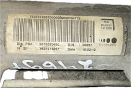 PEUGEOT 9672370680 1663664980 Steering rack PEUGEOT 508 I (W23) (2010-2018) — thumbnail 2