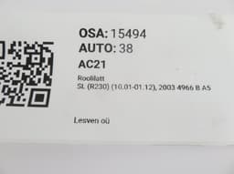 MERCEDES-BENZ A2304600800 Steering rack MERCEDES-BENZ SL-CLASS (R230) (2001-2012) — thumbnail 8