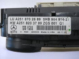 MERCEDES-BENZ A2518702689 A2518702089 A2518707289 Heater control panel MERCEDES-BENZ R-CLASS (W251) (2006-2013) — thumbnail 4