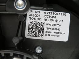 MERCEDES-BENZ A2129001903 A21290019039051 Indicator/wiper/slip ring switch (stalk) MERCEDES-BENZ E-CLASS Coupe (C207) (2009-2016) — thumbnail 6