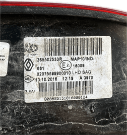 RENAULT 265502533R Inner tail light, right RENAULT MEGANE IV (B9A/M) (2015-) — thumbnail 6