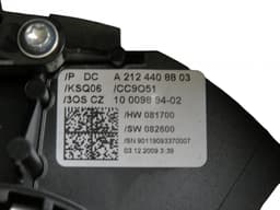 MERCEDES-BENZ A2124408803 A21244088039051 A2129001603 A2129009619 Indicator/wiper/slip ring switch (stalk) MERCEDES-BENZ E-CLASS (W212) (2009-2016) — thumbnail 5