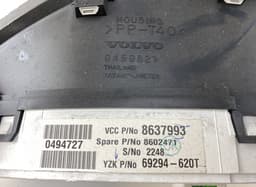 VOLVO 8637993 Instrument Cluster VOLVO V70 II / XC70 I (P80) (2000-2007) — thumbnail 3
