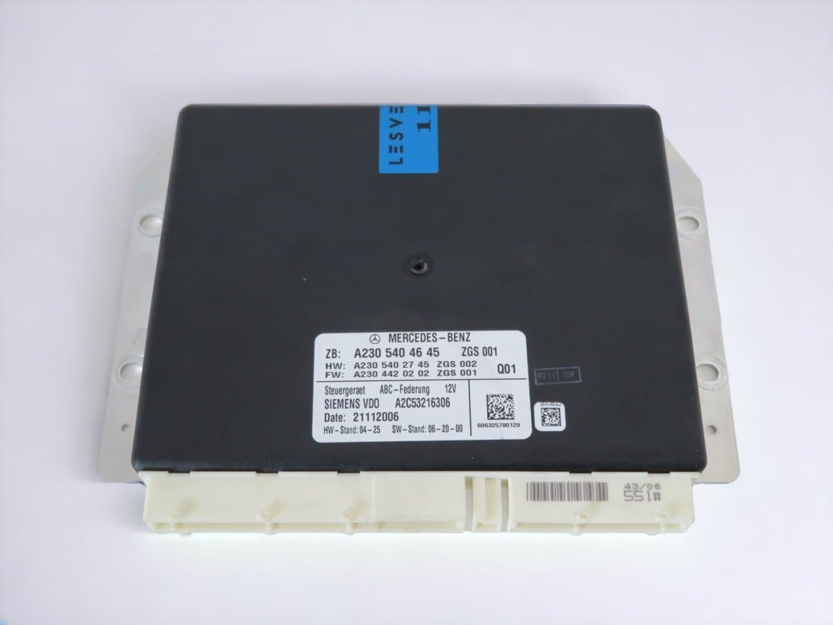 MERCEDES-BENZ A2305404645 A2305404345 Level/air suspension control unit MERCEDES-BENZ SL-CLASS (R230) (2001-2012)