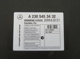 MERCEDES-BENZ A2305453432 KEYLESS GO control unit MERCEDES-BENZ SL-CLASS (R230) (2001-2012) — thumbnail 4