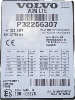 VOLVO 32256307 Phone / bluetooth control unit VOLVO S90 / V90 (2016-) — thumbnail 4