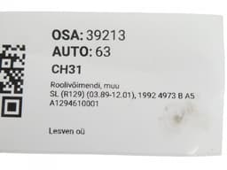 MERCEDES-BENZ A1294610001 A1294601301 A1294600901 A1294603601 Power steering, other MERCEDES-BENZ SL-CLASS (R129) (1989-2001) — thumbnail 5