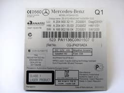 MERCEDES-BENZ A2049003211 A2049013503 A1669025604 A2049009214 Radio MERCEDES-BENZ C-CLASS (W204) (2007-2013) — thumbnail 5