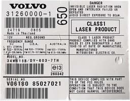 VOLVO Radio VOLVO S60 I (RS) (2000-2010) — thumbnail 6
