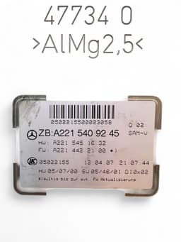 MERCEDES-BENZ A2215402450 A2215450001 A2215409245 A2215451632 A2214422100 Fuse box MERCEDES-BENZ S-CLASS (W221) (2005-2013) — thumbnail 8