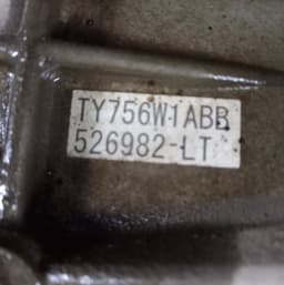 SUBARU TY756W1ABB 32000AJ800 Gearbox SUBARU LEGACY V / Outback (2009-2014) — thumbnail 4