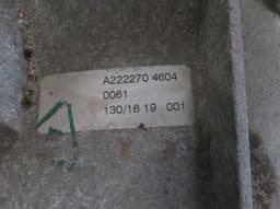 MERCEDES-BENZ A2052701202 72429500080058 2052701202 724295 724.295 Gearbox MERCEDES-BENZ C-CLASS (W205) (2013-2021) — thumbnail 7