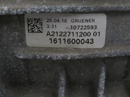 MERCEDES-BENZ A2052701202 72429500080058 2052701202 724295 724.295 Gearbox MERCEDES-BENZ C-CLASS (W205) (2013-2021) — thumbnail 9