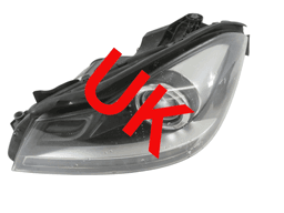 MERCEDES-BENZ A2048204539 A1669002800 A2048203739 A2048204539 A2048203839 Headlight left MERCEDES-BENZ C-CLASS (W204) (2007-2013) — thumbnail 2