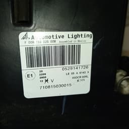 BMW 710815030015 63117240787 7240787 Headlight left BMW X5 (E70) (2007-2013) — thumbnail 5